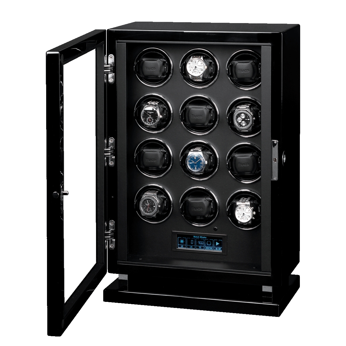 Hộp Xoay Đồng Hồ Fraco ZL120 Black Hộp Xoay Đồng Hồ Fraco ZL120 Black - Image 1